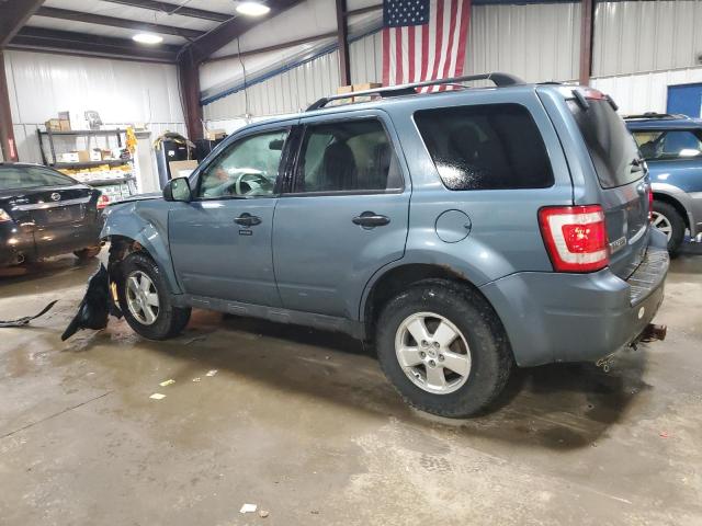 1FMCU9DGXBKC70790 - 2011 FORD ESCAPE XLT BLUE photo 2