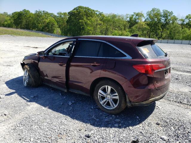 5J8TB4H58EL018977 - 2014 ACURA RDX TECHNOLOGY BURGUNDY photo 2