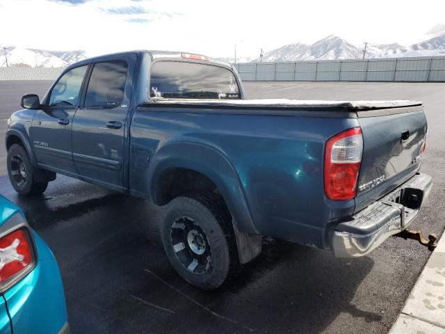 5TBDT44185S501315 - 2005 TOYOTA TUNDRA DOUBLE CAB SR5 TEAL photo 2