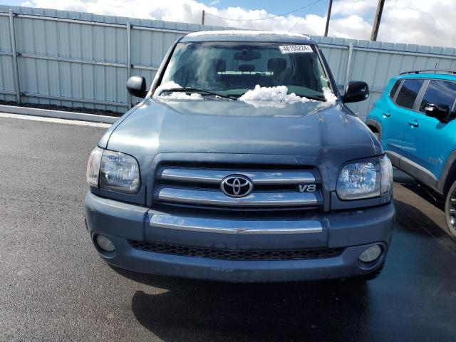 5TBDT44185S501315 - 2005 TOYOTA TUNDRA DOUBLE CAB SR5 TEAL photo 5