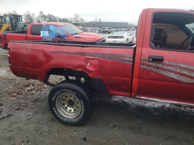 JT4RN01PXL7031109 - 1990 TOYOTA PICKUP 1/2 TON SHORT WHEELBASE DLX RED photo 10