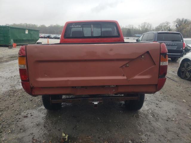 JT4RN01PXL7031109 - 1990 TOYOTA PICKUP 1/2 TON SHORT WHEELBASE DLX RED photo 6