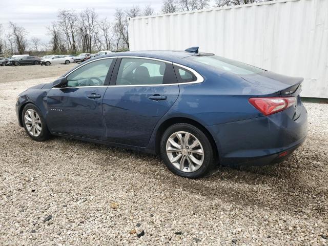 1G1ZD5ST3NF132988 - 2022 CHEVROLET MALIBU LT BLUE photo 2