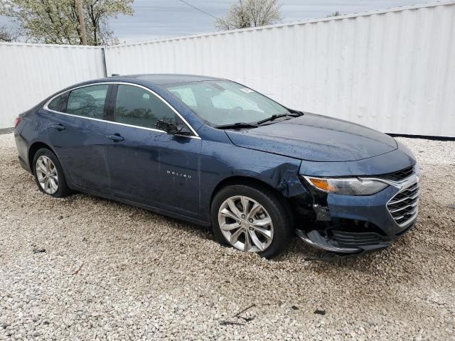 1G1ZD5ST3NF132988 - 2022 CHEVROLET MALIBU LT BLUE photo 4