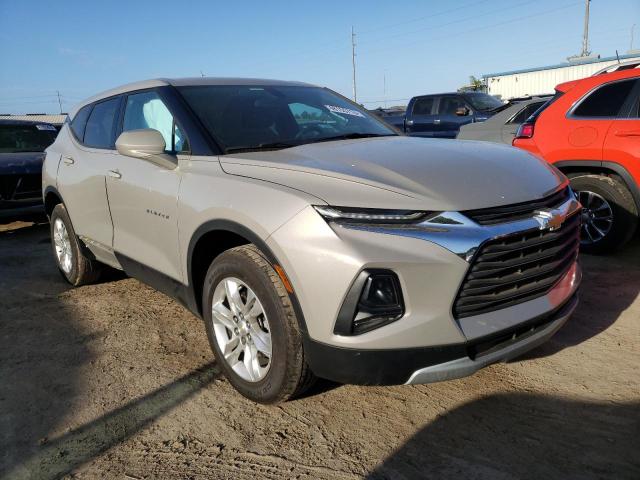 3GNKBBRA7MS574949 - 2021 CHEVROLET BLAZER 1LT TAN photo 4