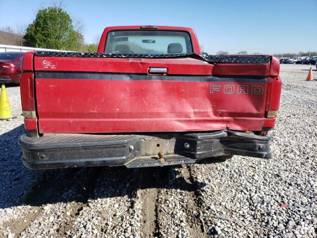 1FTEF15H9TLA54862 - 1996 FORD F150 RED photo 6