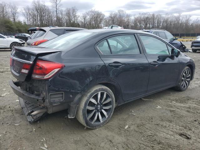 2HGFB2F97FH515377 - 2015 HONDA CIVIC EXL BLACK photo 3
