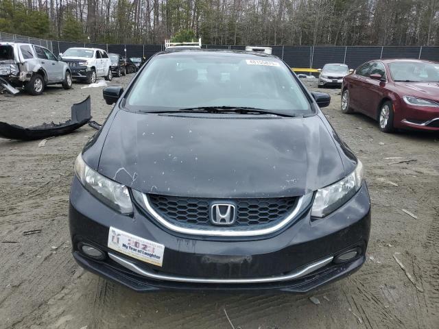 2HGFB2F97FH515377 - 2015 HONDA CIVIC EXL BLACK photo 5