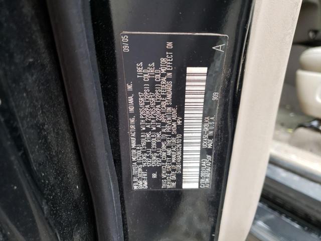 5TDBT48A96S261010 - 2006 TOYOTA SEQUOIA LIMITED BLACK photo 13