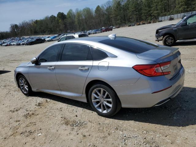 1HGCV1F15NA006853 - 2022 HONDA ACCORD LX SILVER photo 2