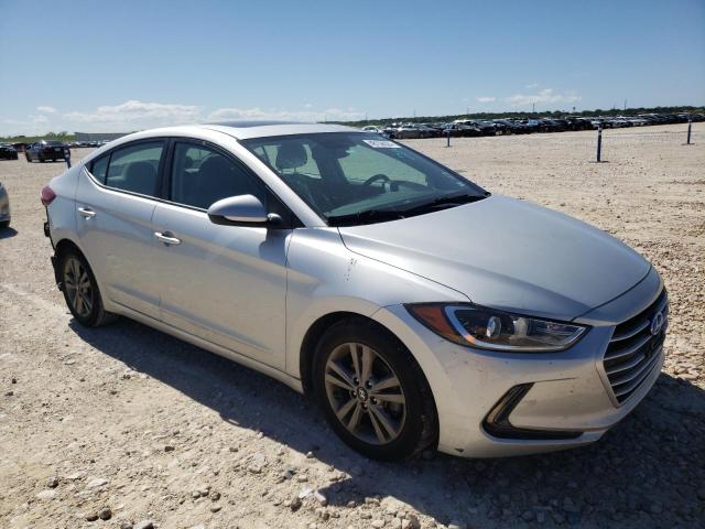 5NPD84LFXJH386710 - 2018 HYUNDAI ELANTRA SEL SILVER photo 4