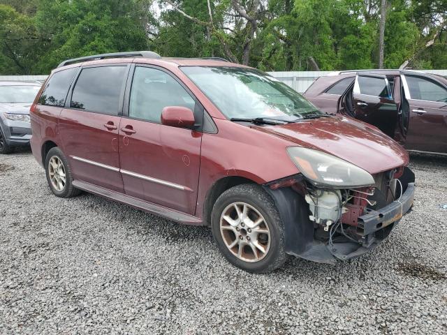 5TDBA22C84S016460 - 2004 TOYOTA SIENNA XLE MAROON photo 4