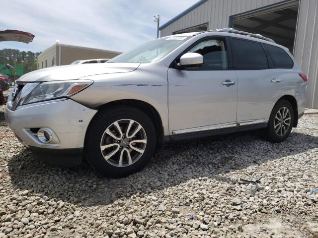 5N1AR2MM2FC698049 - 2015 NISSAN PATHFINDER S 银色 照片 1