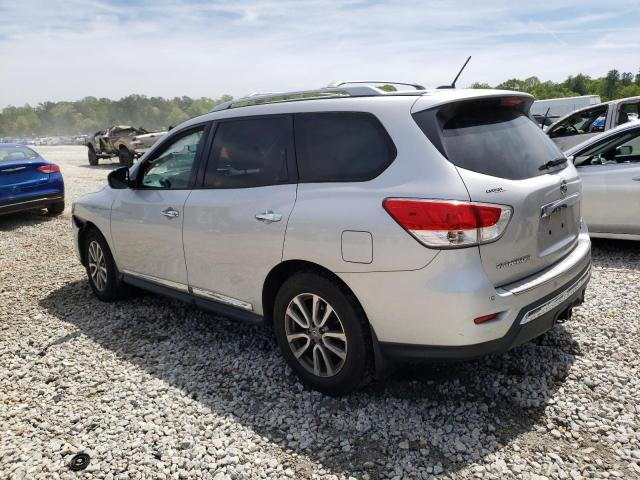 5N1AR2MM2FC698049 - 2015 NISSAN PATHFINDER S 银色 照片 2