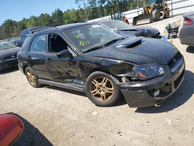 JF1GG29614H801305 - 2004 SUBARU IMPREZA WRX BLACK photo 4