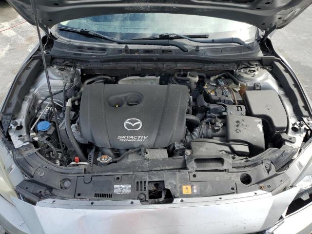 JM1BM1T78E1195438 - 2014 MAZDA 3 SV SILVER photo 11