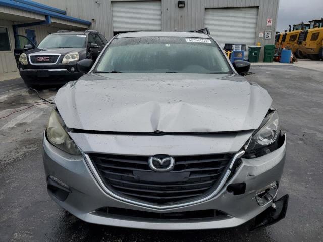 JM1BM1T78E1195438 - 2014 MAZDA 3 SV SILVER photo 5