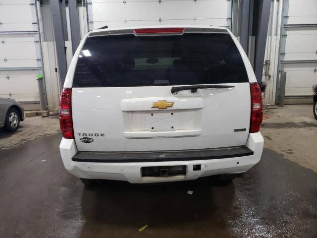 1GNSKBE08CR142417 - 2012 CHEVROLET TAHOE K1500 LT WHITE photo 6