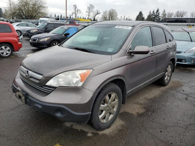 5J6RE48759L015049 - 2009 HONDA CR-V EXL GRAY photo 1