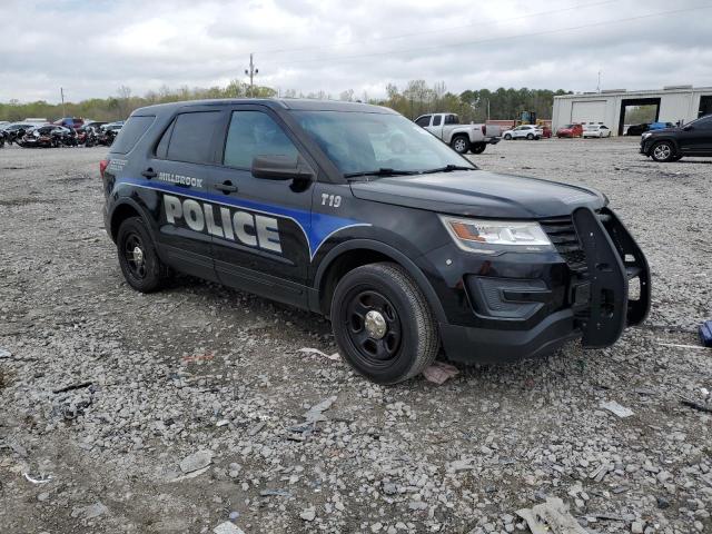 1FM5K8ARXHGD92222 - 2017 FORD EXPLORER POLICE INTERCEPTOR BLACK photo 4