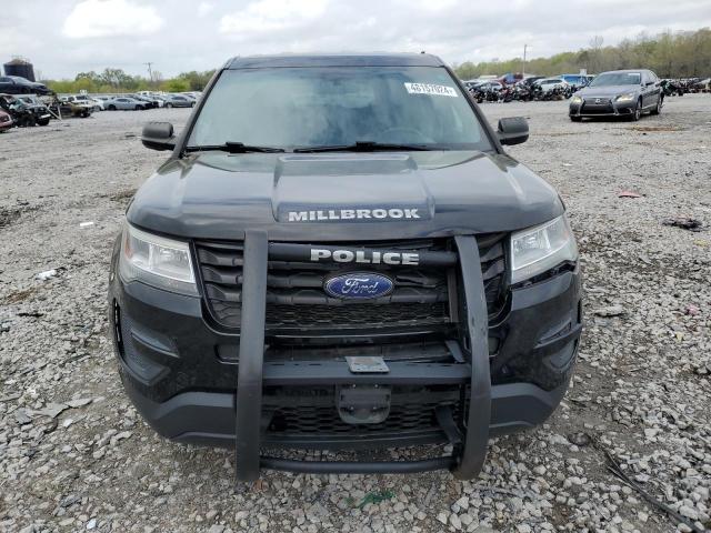 1FM5K8ARXHGD92222 - 2017 FORD EXPLORER POLICE INTERCEPTOR BLACK photo 5