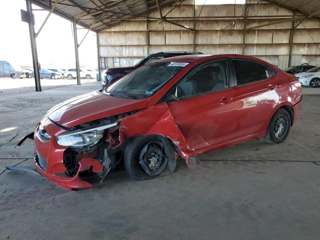 KMHCT4AE3FU893591 - 2015 HYUNDAI ACCENT GLS RED photo 1