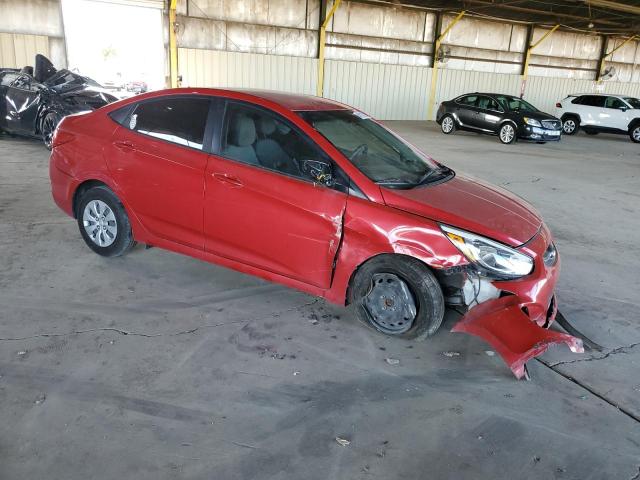 KMHCT4AE3FU893591 - 2015 HYUNDAI ACCENT GLS RED photo 4