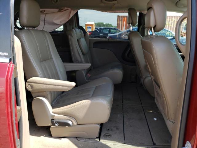 2C4RC1CG0DR614684 - 2013 CHRYSLER TOWN & COU TOURING L BURGUNDY photo 6