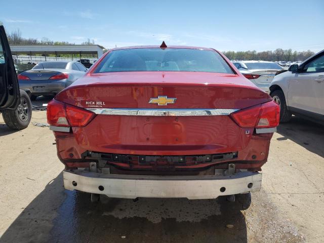 2G1125S38E9183544 - 2014 CHEVROLET IMPALA LT RED photo 6