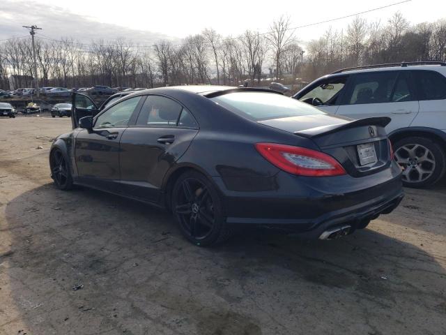 WDDLJ9BB7EA103565 - 2014 MERCEDES-BENZ CLS 550 4MATIC BLACK photo 2