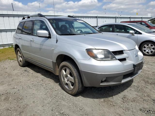 JA4LZ41G63U064038 - 2003 MITSUBISHI OUTLANDER XLS SILVER photo 4