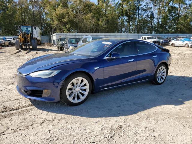 5YJSA1E2XGF149971 - 2016 TESLA MODEL S ლურჯი ფოტო 1
