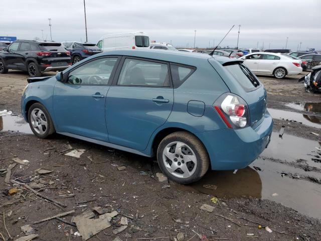 5Y2SP67849Z464341 - 2009 PONTIAC VIBE TEAL photo 2