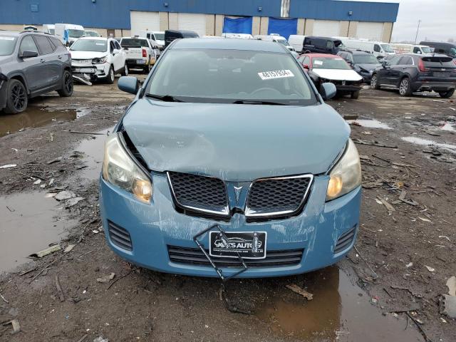 5Y2SP67849Z464341 - 2009 PONTIAC VIBE TEAL photo 5