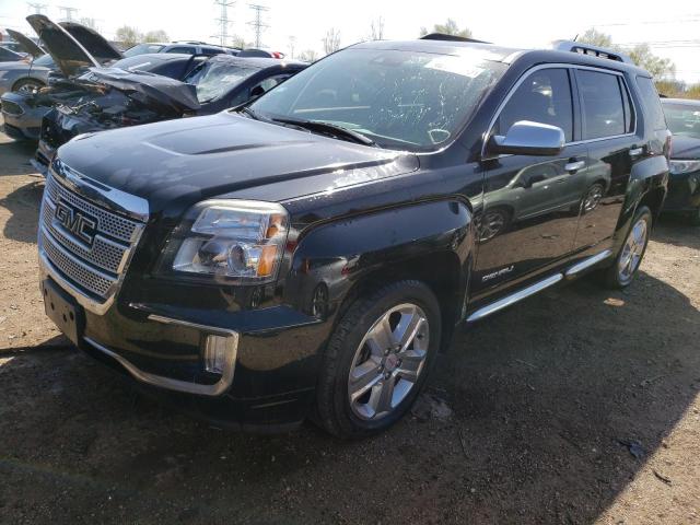 2GKFLVEK6H6235972 - 2017 GMC TERRAIN DENALI BLACK photo 1