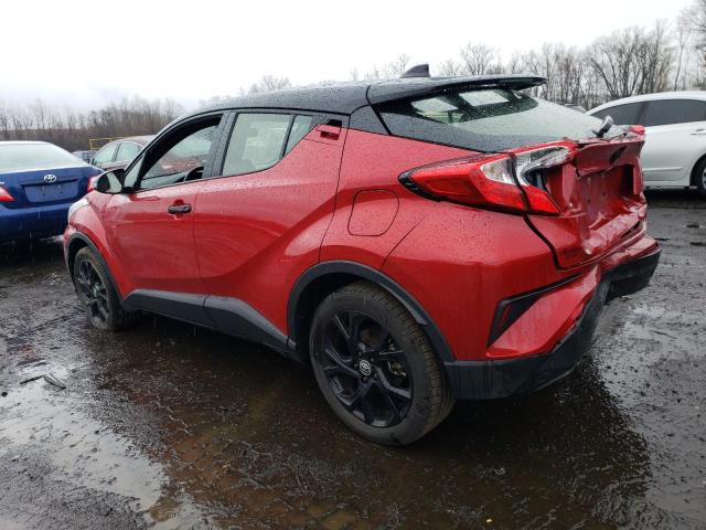 JTNKHMBX6N1135449 - 2022 TOYOTA C-HR XLE RED photo 2