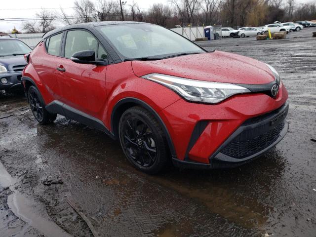 JTNKHMBX6N1135449 - 2022 TOYOTA C-HR XLE RED photo 4