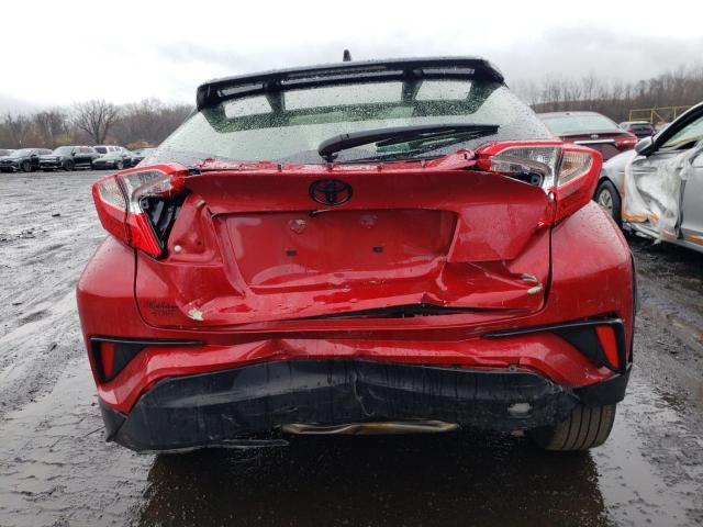 JTNKHMBX6N1135449 - 2022 TOYOTA C-HR XLE RED photo 6