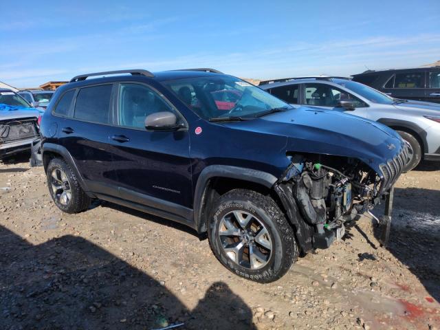1C4PJMBS6FW778665 - 2015 JEEP CHEROKEE TRAILHAWK 蓝色 照片 4