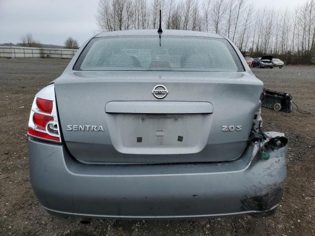 3N1AB61EX7L642656 - 2007 NISSAN SENTRA 2.0 SILVER photo 6