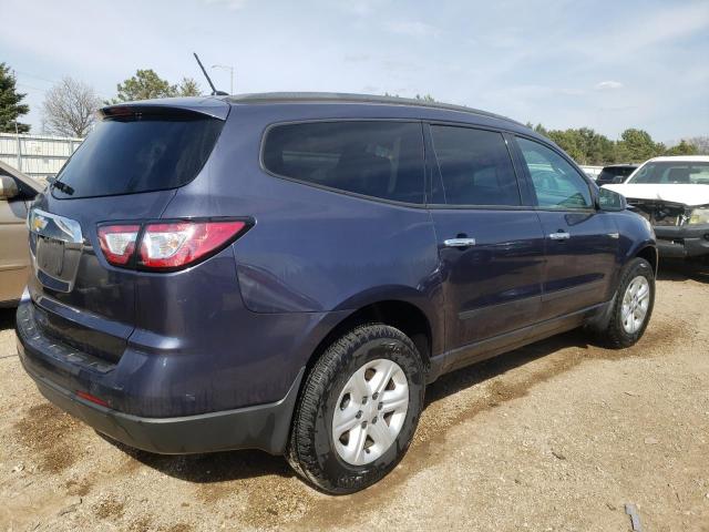 1GNKRFKD4DJ246512 - 2013 CHEVROLET TRAVERSE LS GRAY photo 3