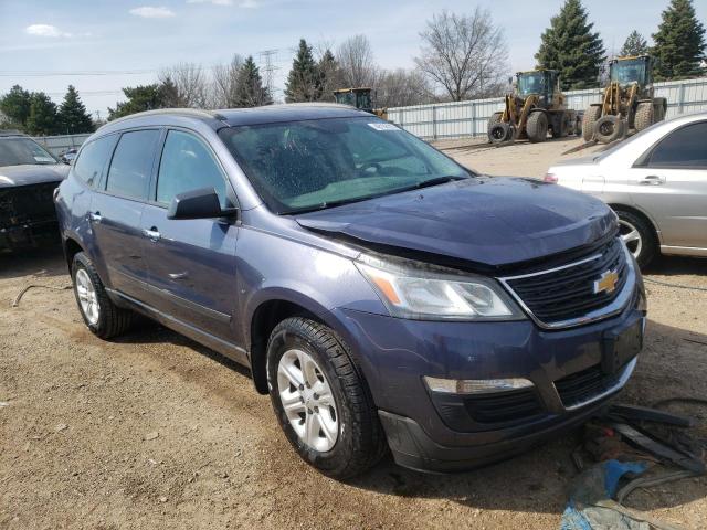 1GNKRFKD4DJ246512 - 2013 CHEVROLET TRAVERSE LS GRAY photo 4