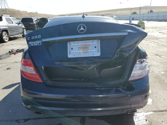 WDDGF54X38R014134 - 2008 MERCEDES-BENZ C 300 BLUE photo 6