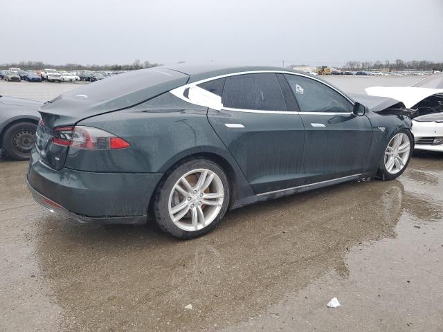 5YJSA1H15EFP32903 - 2014 TESLA MODEL S შავი ფოტო 3