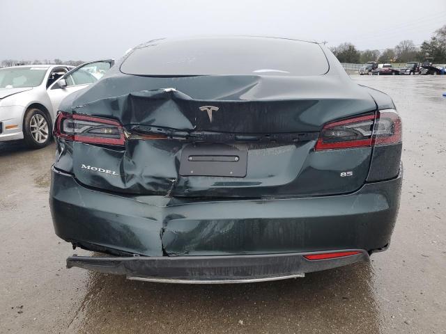 5YJSA1H15EFP32903 - 2014 TESLA MODEL S შავი ფოტო 6