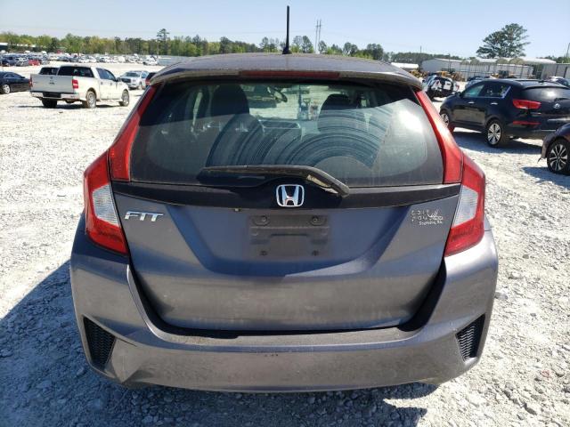 3HGGK5H52FM714922 - 2015 HONDA FIT LX GRAY photo 6