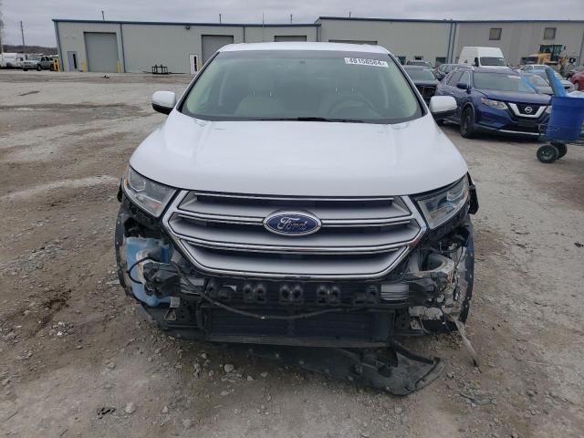 2FMPK4J99HBB54595 - 2017 FORD EDGE SEL WHITE photo 5