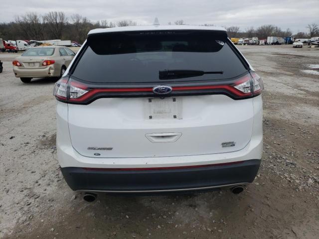 2FMPK4J99HBB54595 - 2017 FORD EDGE SEL WHITE photo 6