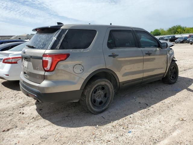 1FM5K8AT9HGC57874 - 2017 FORD EXPLORER POLICE INTERCEPTOR 金色 照片 3