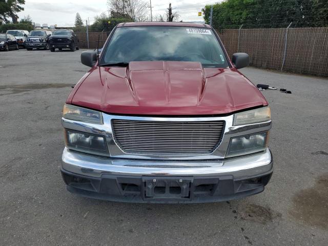 1GTCS136468246010 - 2006 GMC CANYON BURGUNDY photo 5